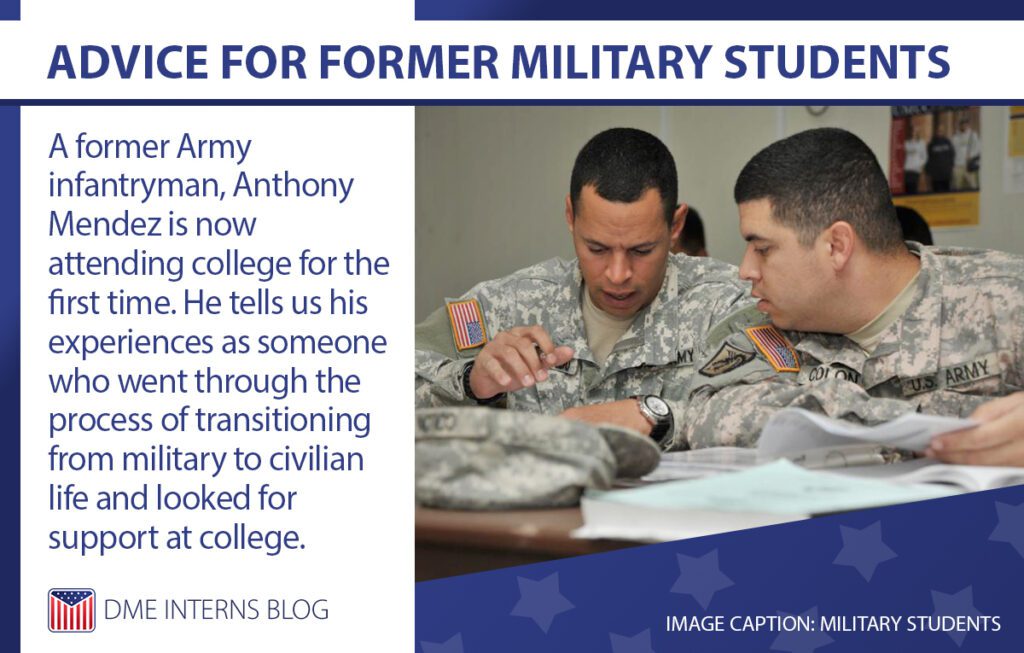 Advice for Former Military Students